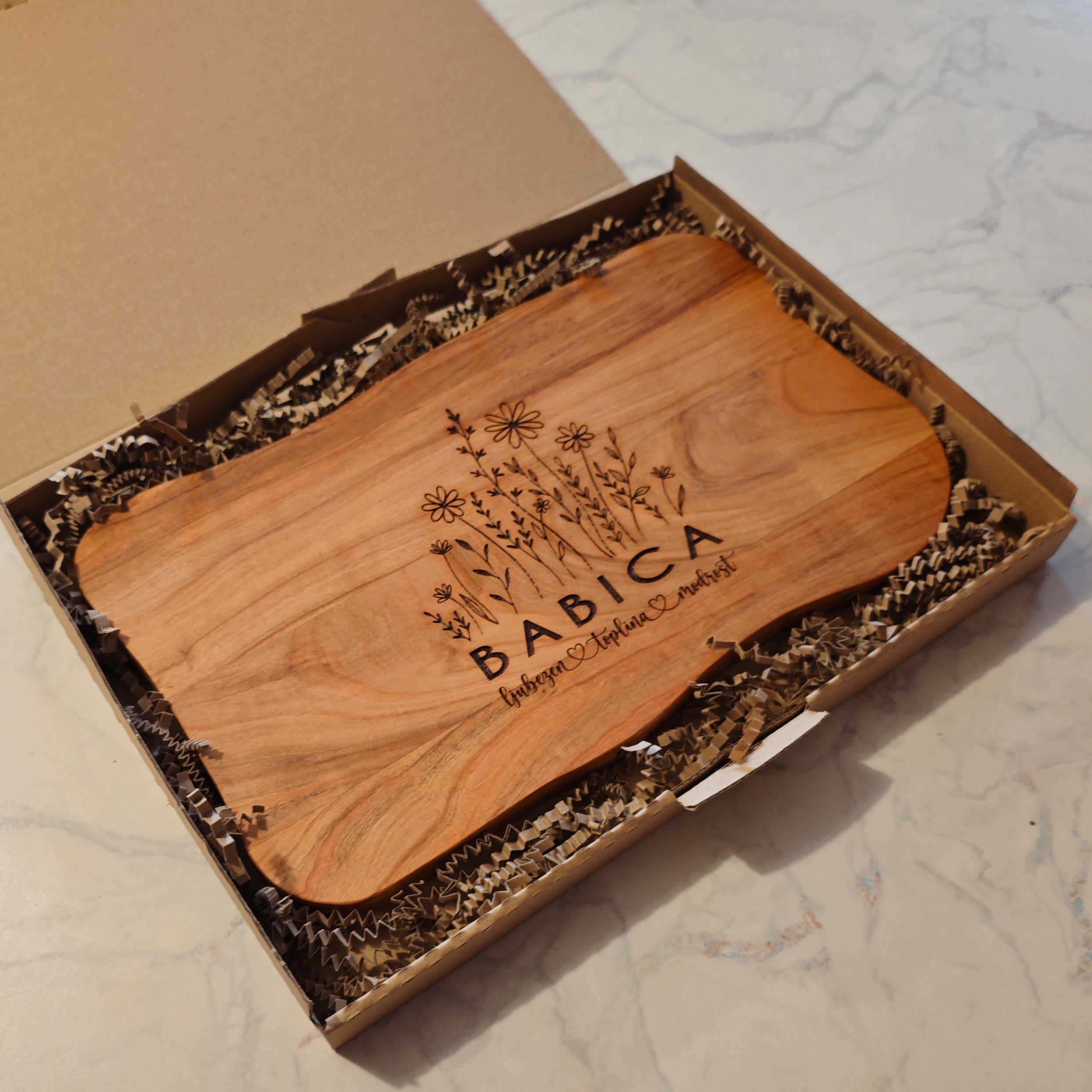 Lesena deska - babica