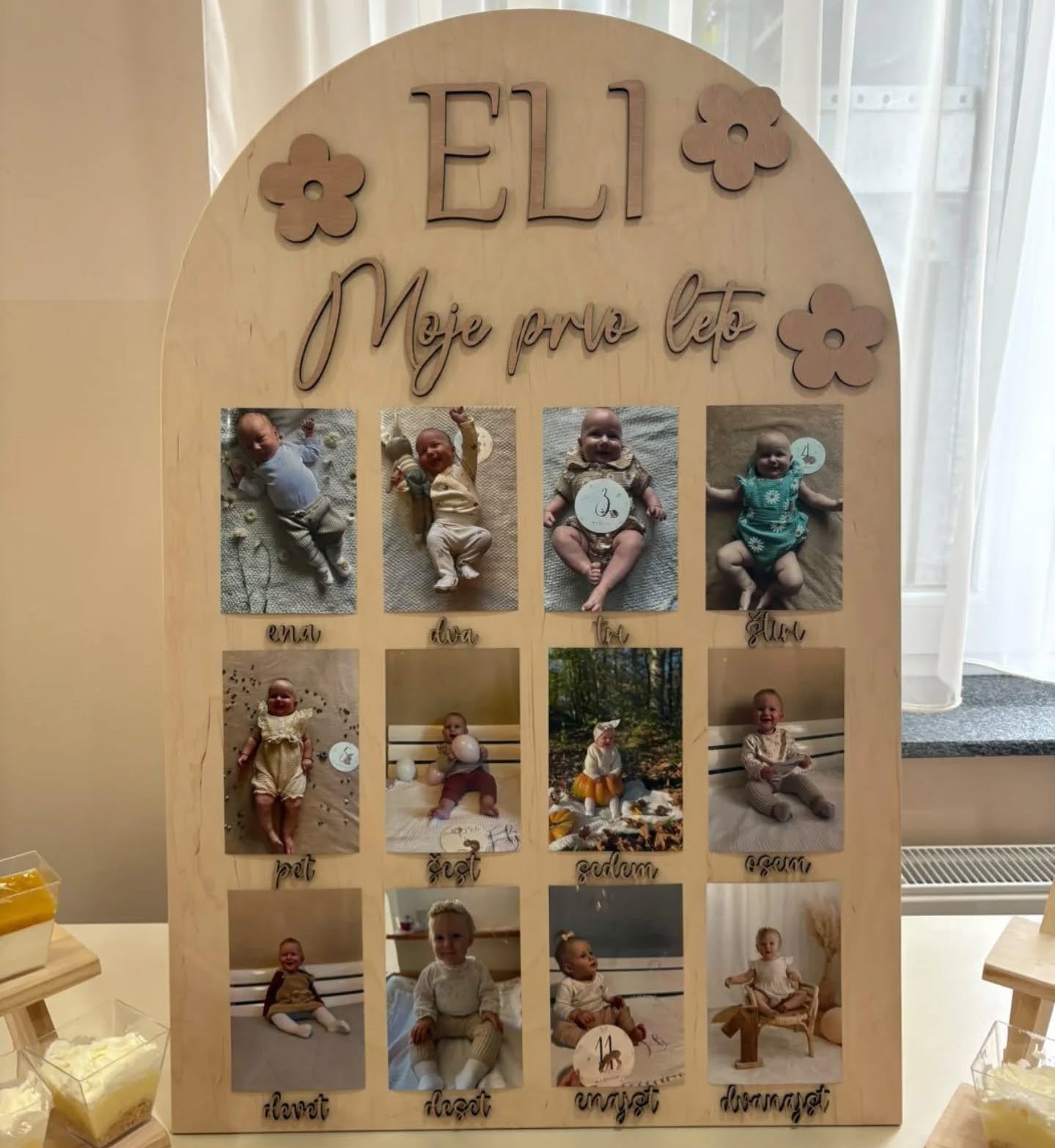 Tabla "Moje prvo leto"