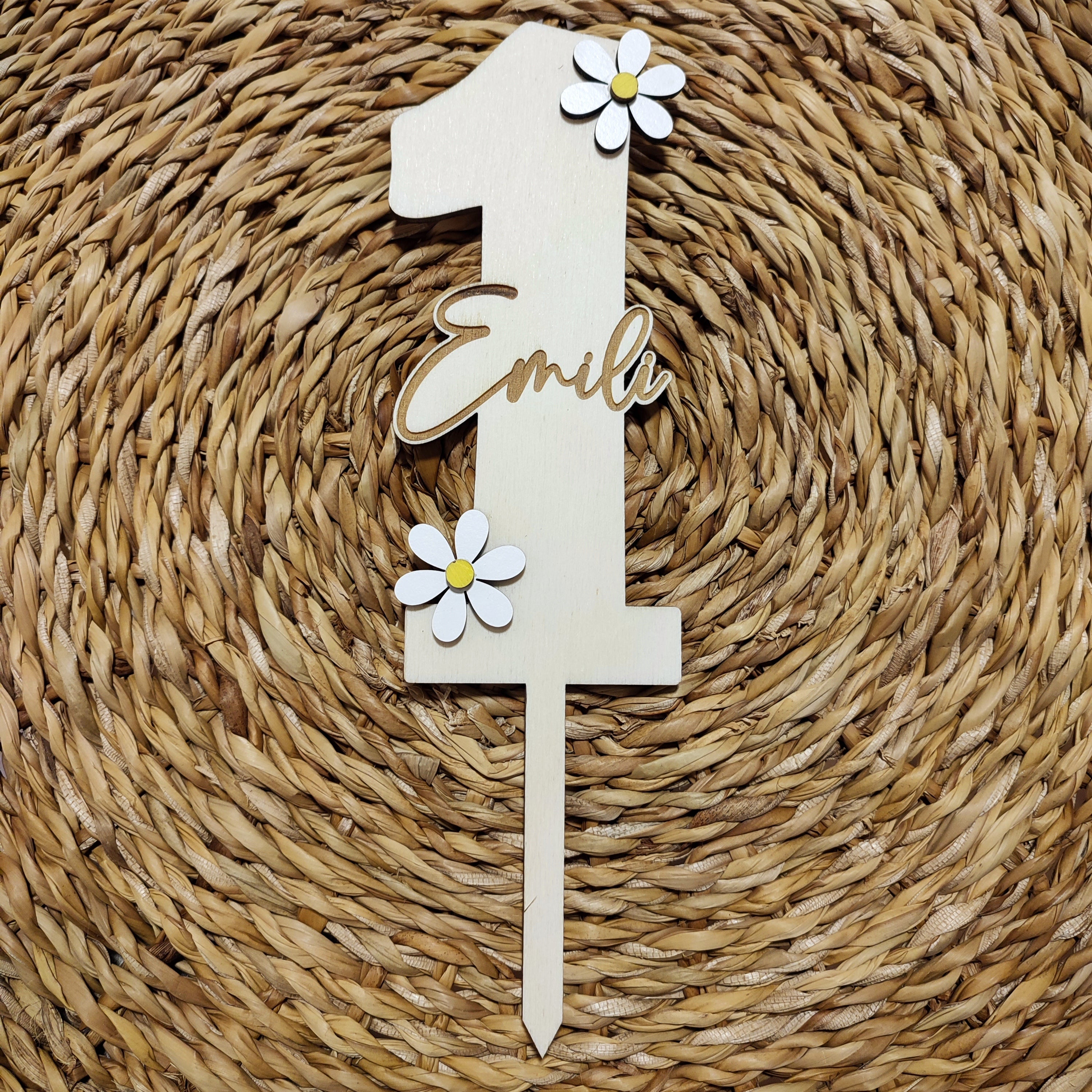 Lesen topper - rožice