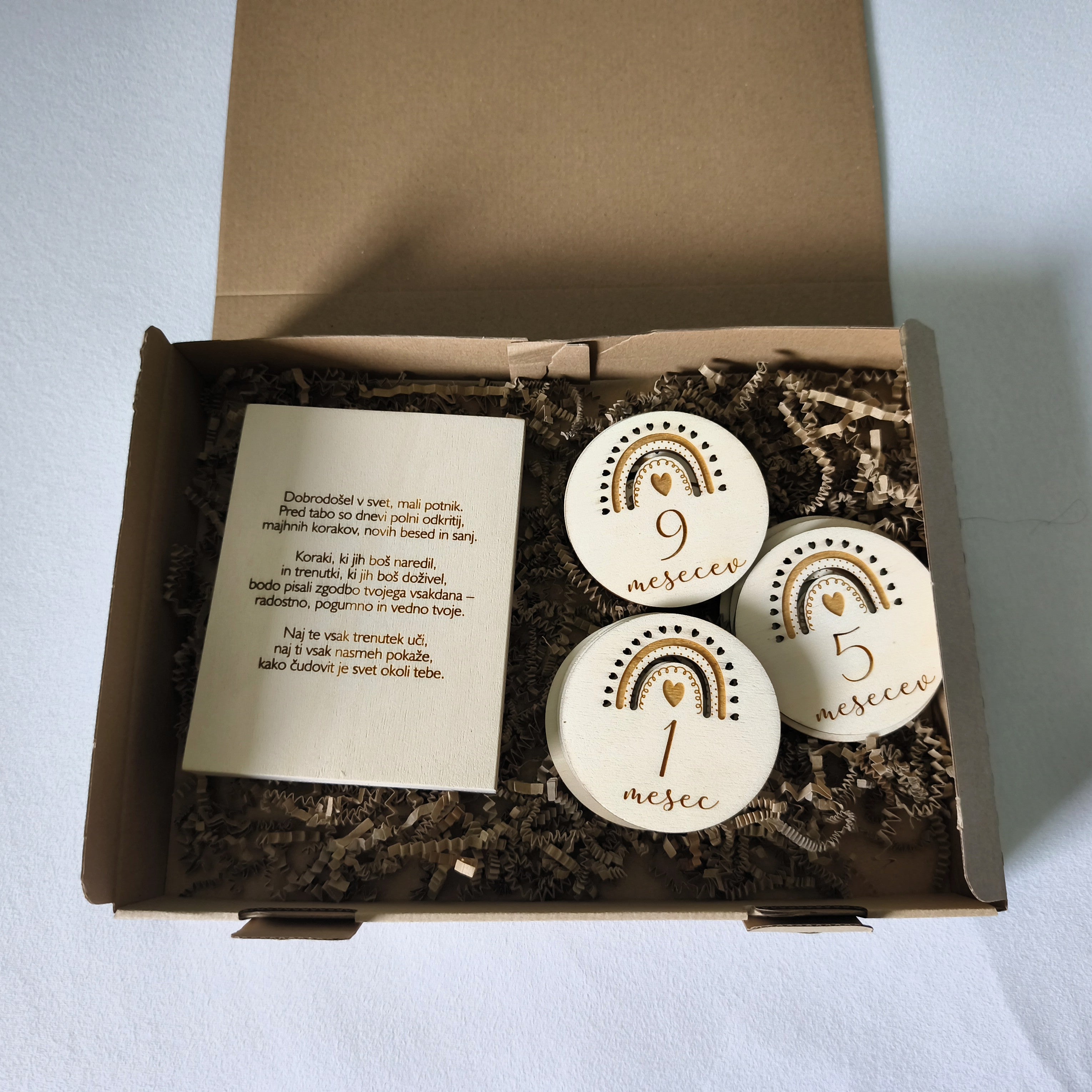 Darilni set - komplet spominov