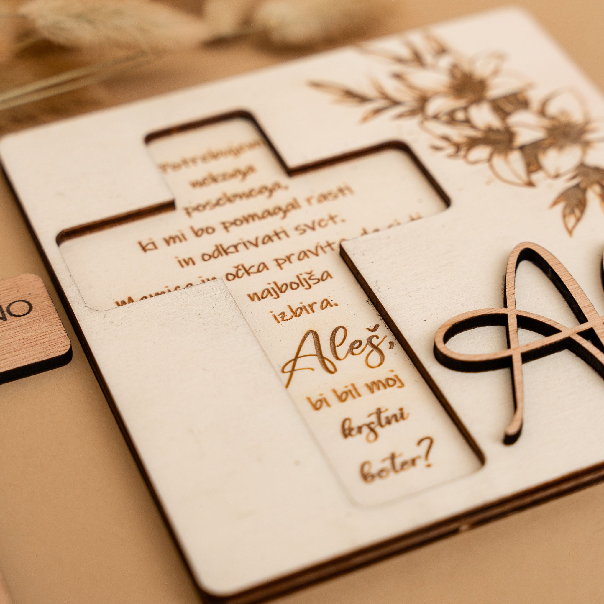 Krstna prošnja - križ