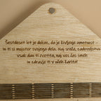 Lesena kuverta - z magnetnim zapiranjem