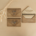 Lesena kuverta - z magnetnim zapiranjem