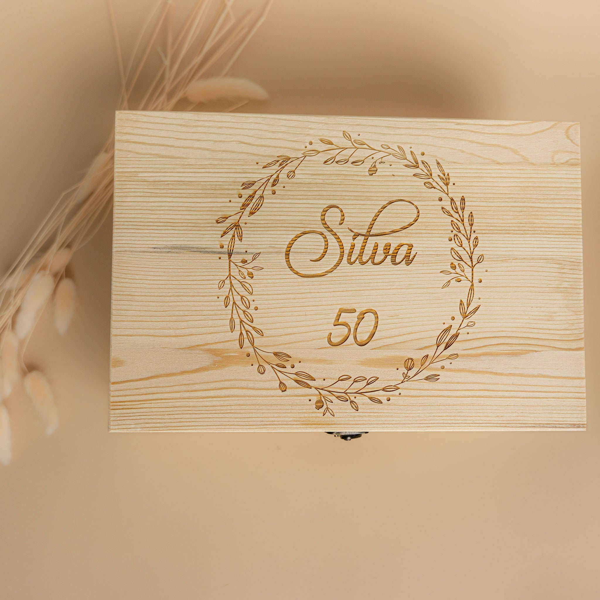 Lesena škatla - personalizirana