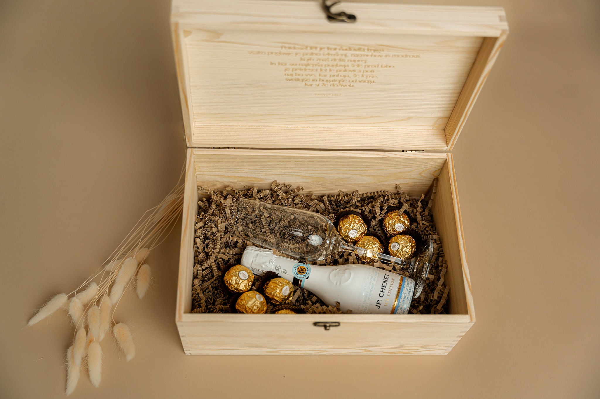 Lesena škatla - personalizirana