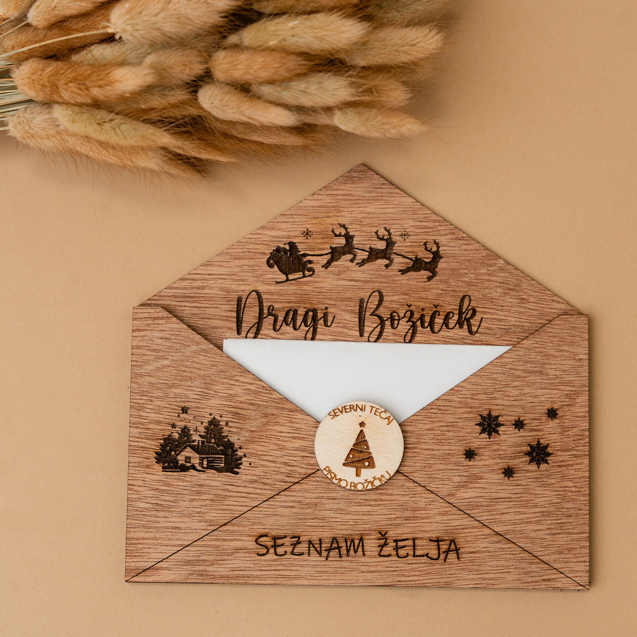 Kuverta za pismo Božičku