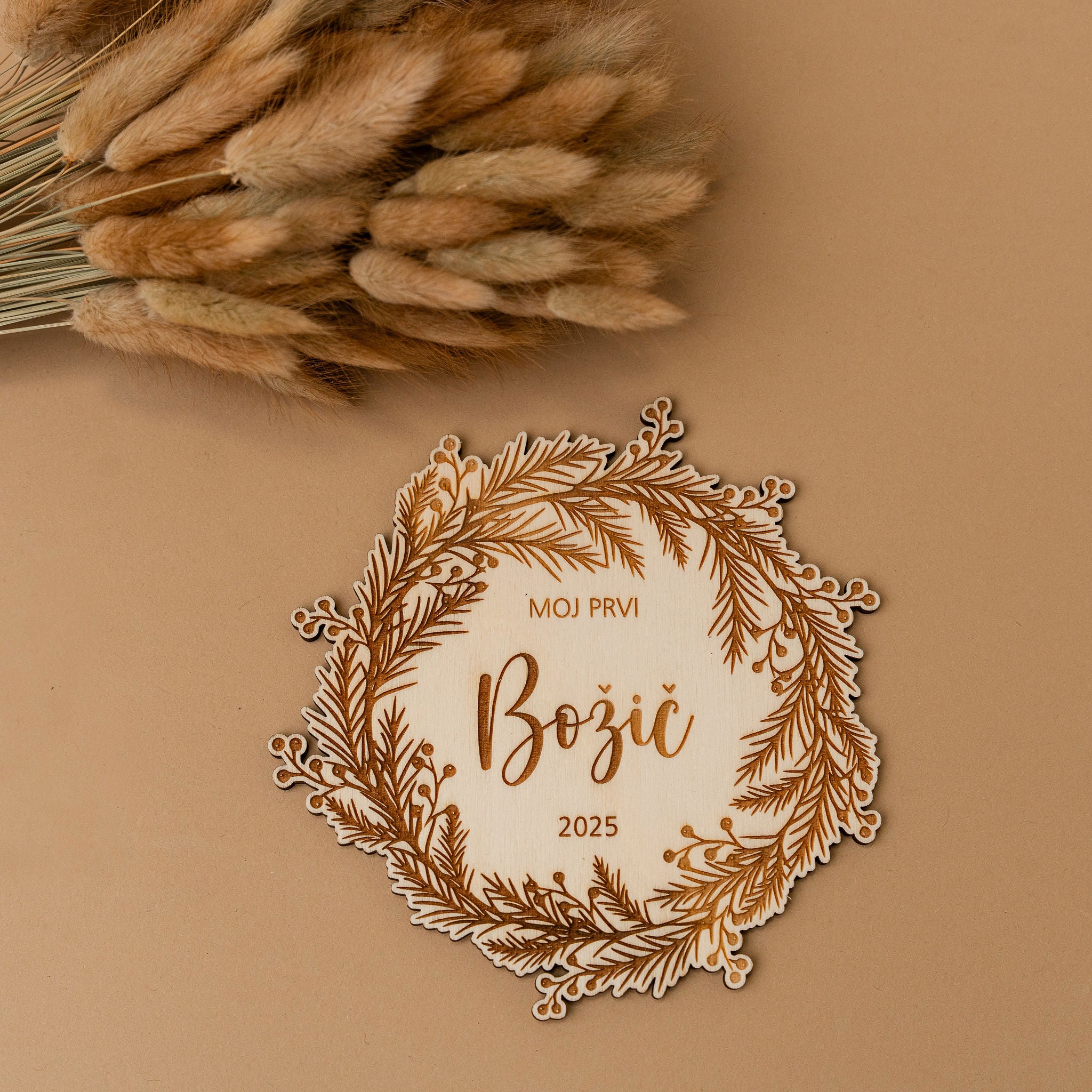 Oznanitvena tablica - moj prvi božič