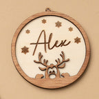 Božični okrasek - 3D jelenček