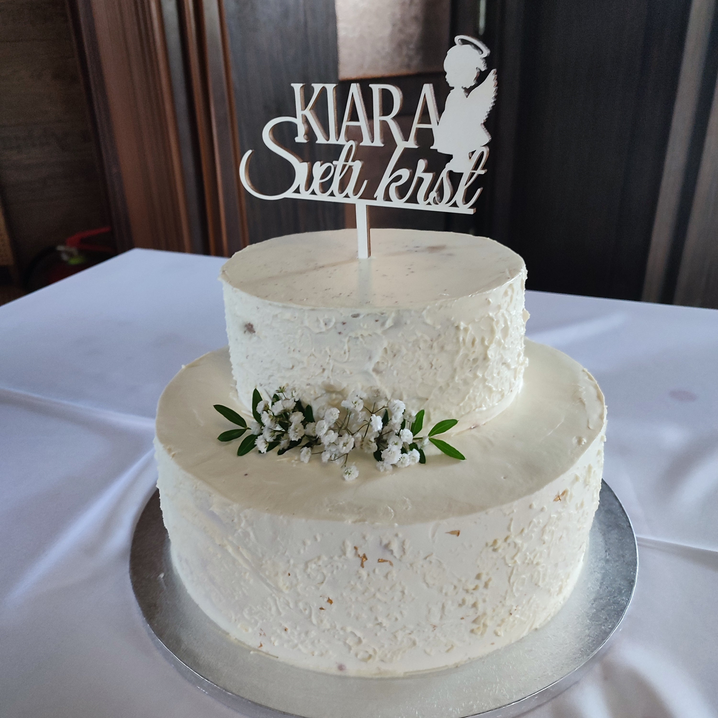 Topper "sveti krst z imenom"