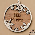 Božični okrasek - 3D snežinka